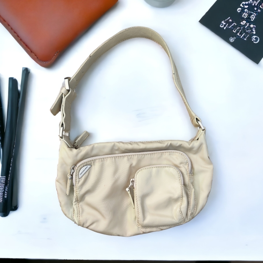 Y2K Francesco Biasia leather bag